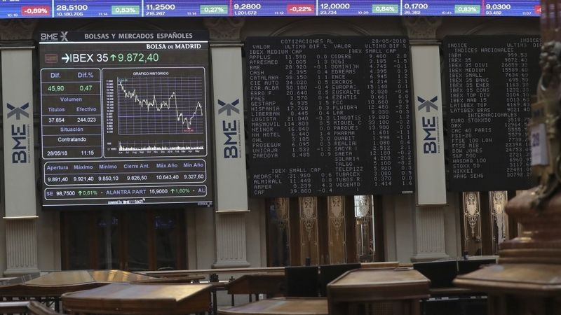 Eiropas biržu indeksi un naftas cenas krītas