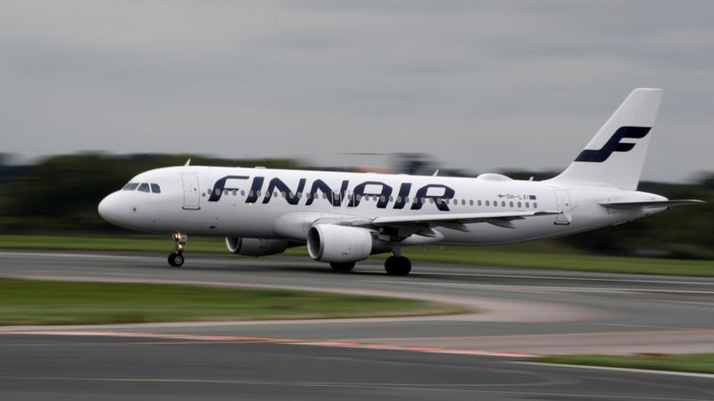Pirmdien atcelti visi lidsabiedrības Finnair reisi starp Rīgu un Helsinkiem