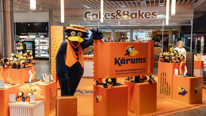 Kārums atklāj pop-up veikalu RIX Rīgas lidostā