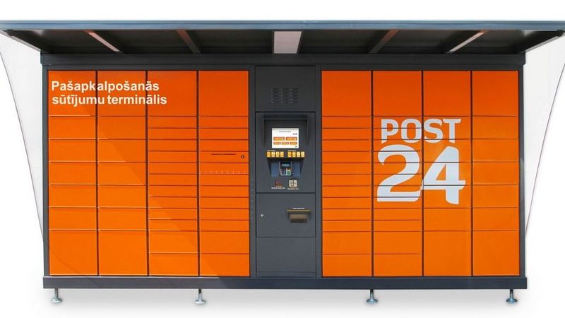 Latvijā darbu sākuši 28 Post24 sūtījumu termināļi