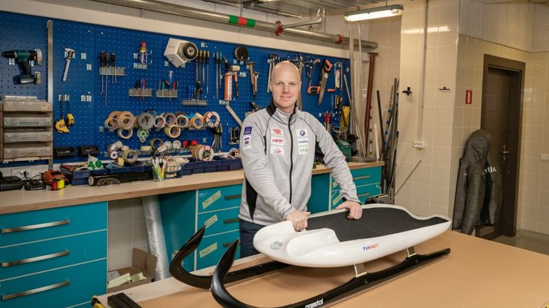 RTU zinātnieki pilnveido Latvijas kamaniņu sportistu inventāru
