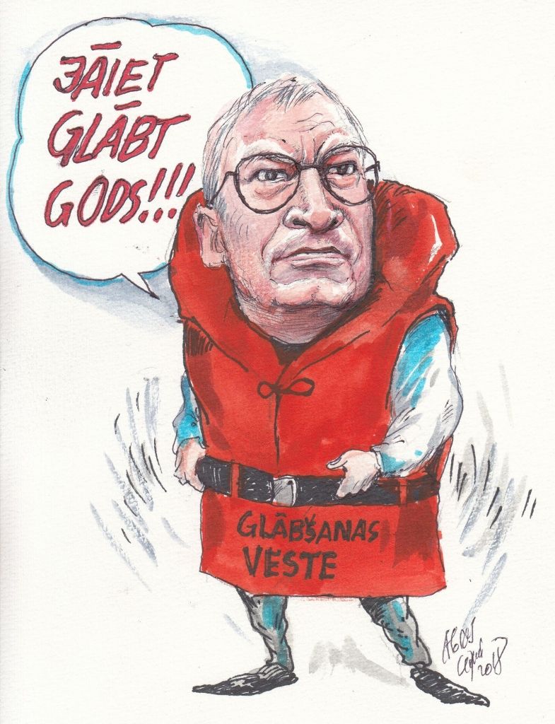 Karikatūra: Agris Liepiņš