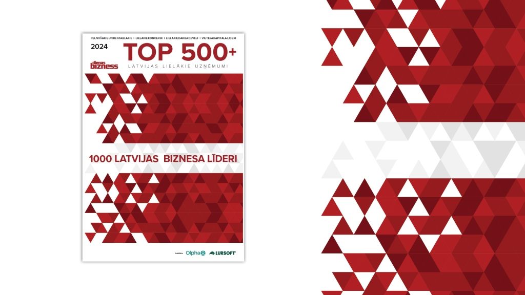 Dienas Bizness laiž klajā Latvijas biznesa līderu speciālizdevumu TOP500