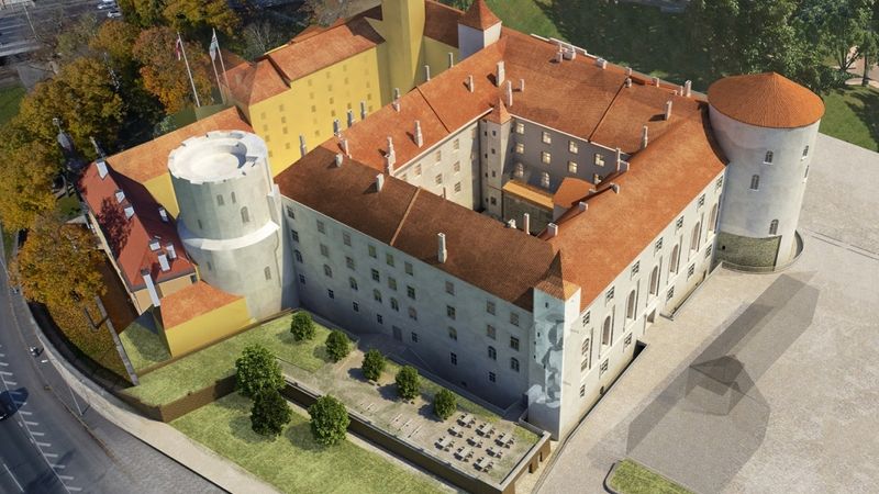 Rīgas pils kastelas daļas pārbūves gaitā atklāts jauns objekts