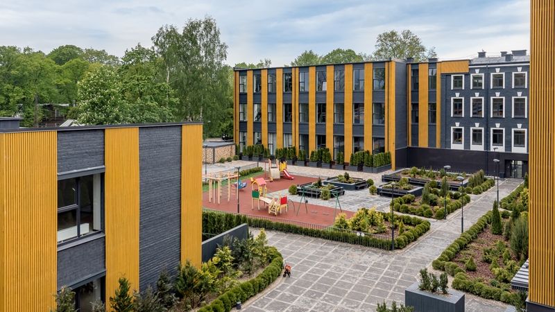 FOTO: Fabrikas vietā tapušas Kalnciema kvartāla rezidences
