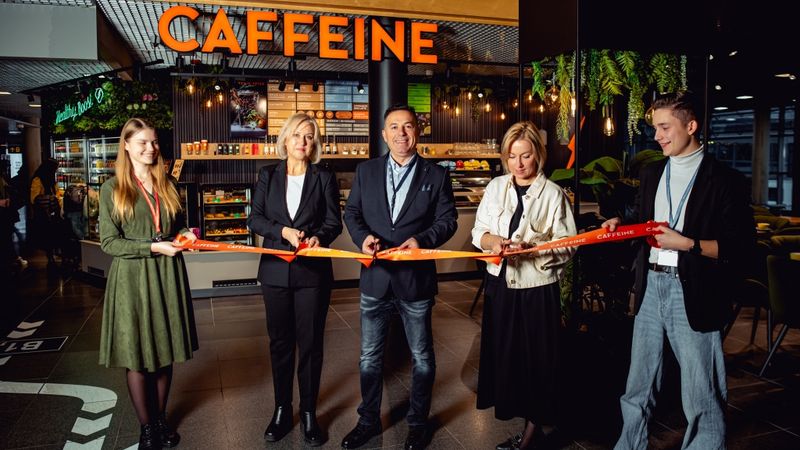 Atvērta ceturtā Caffeine kafejnīca lidostā Rīga