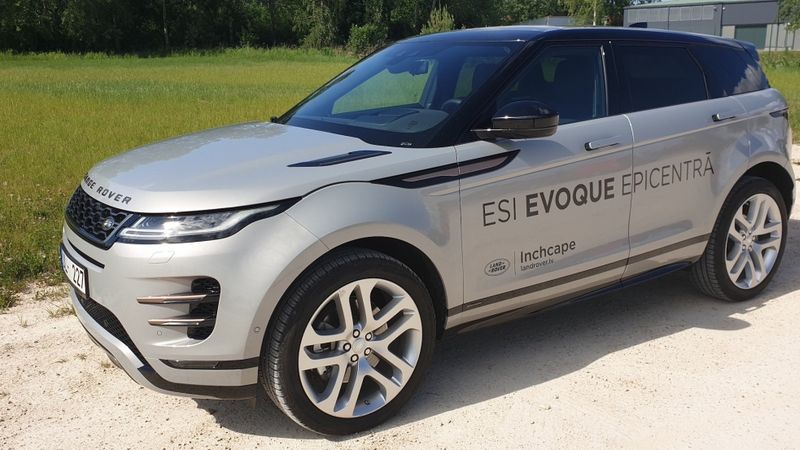 Range Rover Evoque: vairāk vīrišķības