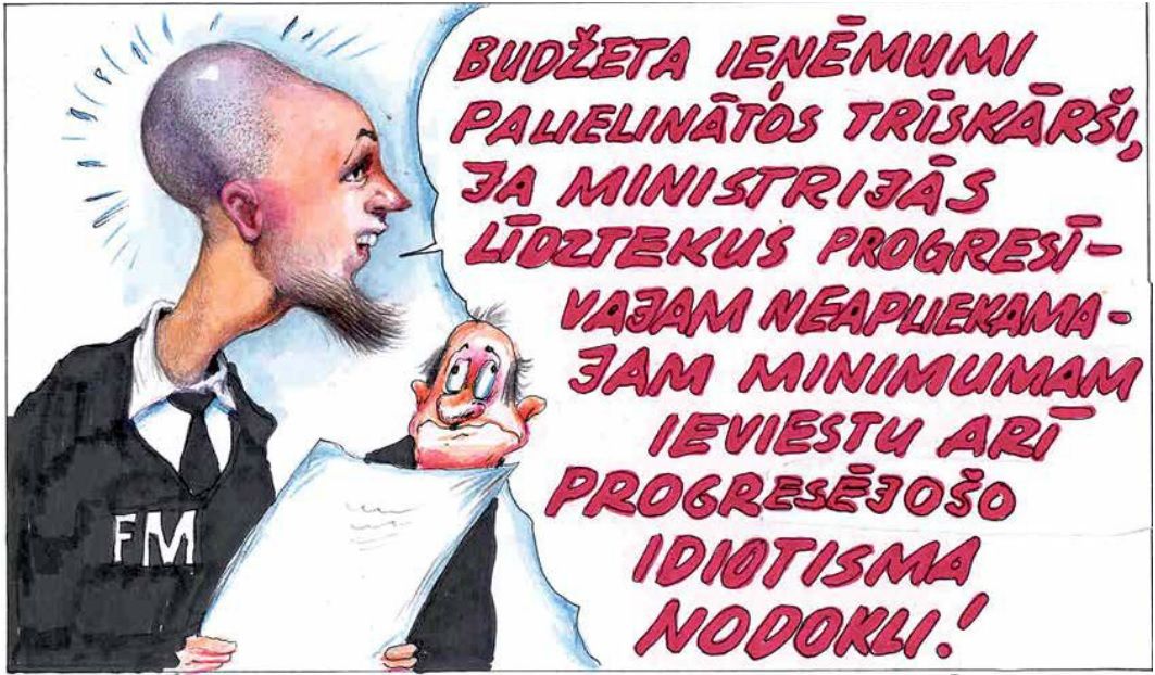 Karikatūra: Agris Liepiņš