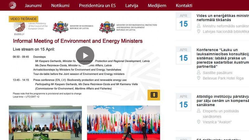 Prezidentūras blogs privātmājas cenā