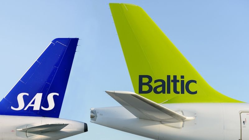 airBaltic uzsāk sadarbību ar SAS