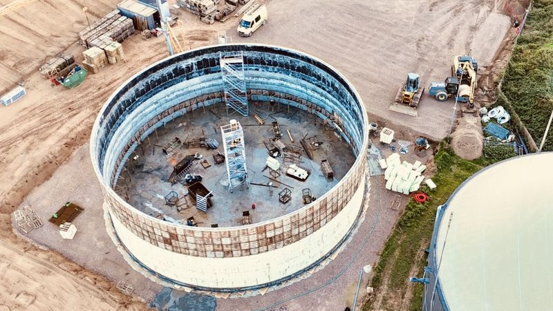 Uzsākta SEP projektētās biogāzes stacijas EGG ENERGY modernizācijas būvniecība