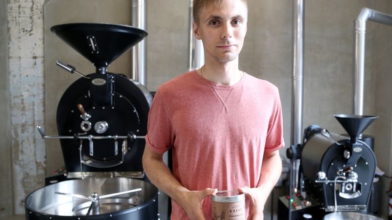 FOTO, VIDEO: Kā top?Kalve coffee kafija