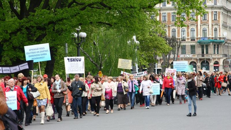 Druviete: Strauja algas palielinājuma pedagogiem, visticamāk, nebūs