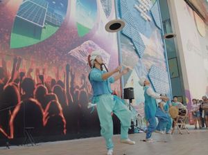 VIDEO: Dienvidkoreja uz EXPO atvedusi unikālu ūdeņraža automašīnu