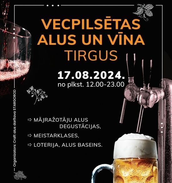 Pirmo reizi Rīgā – Vecpilsētas alus un vīna tirgus