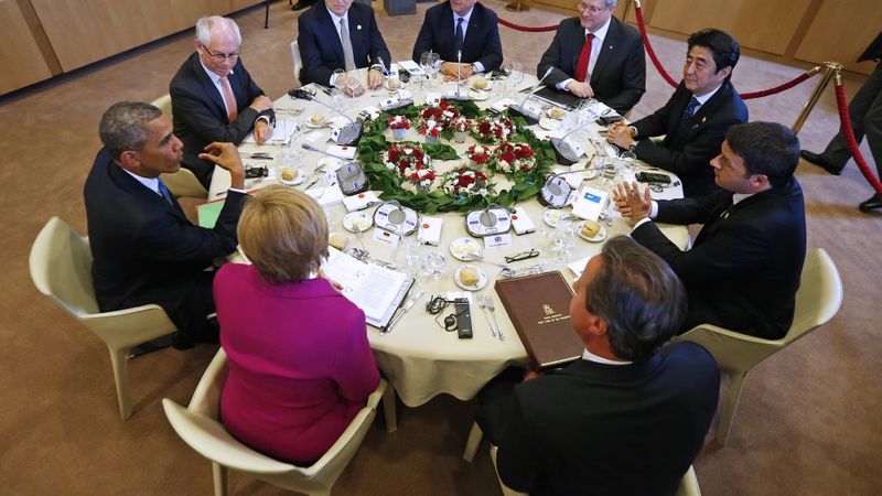 G7 valstis Krievijai draud ar jaunu sankciju vilni