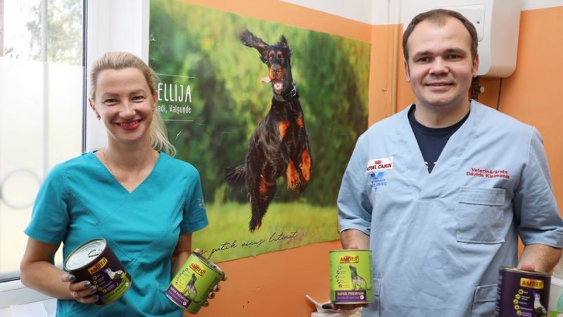 Piedāvā veselīgu maltīti Latvijas suņiem