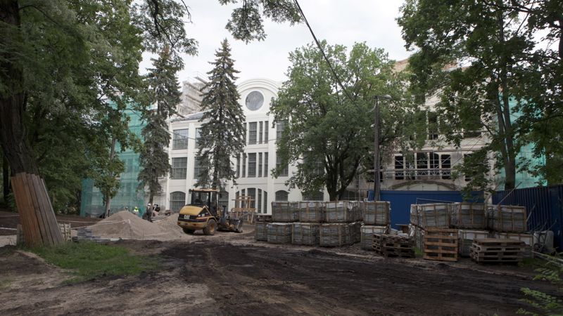 Vecmīlgrāvja Ziemeļblāzmā turpinās renovācijas darbi