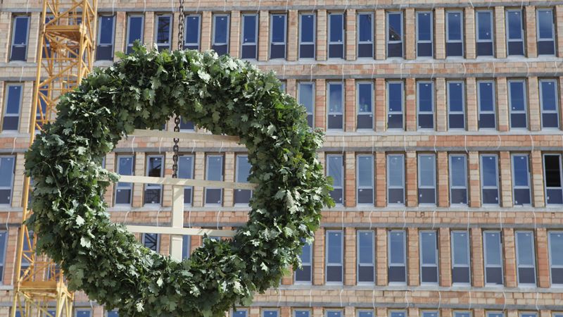 VID jaunās ēkas kompleksā aizvadīti Spāru svētki