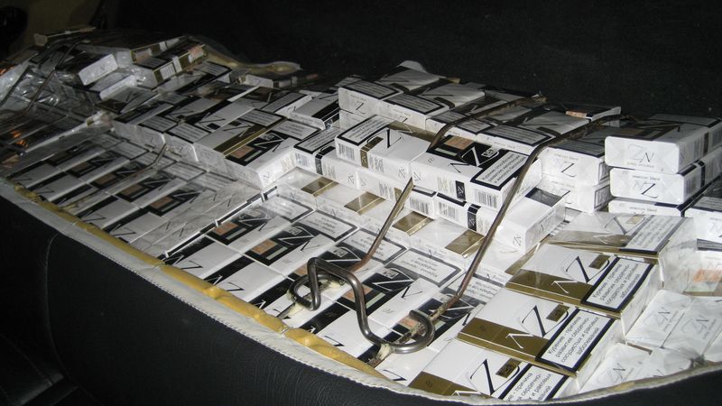 VID atklāj gandrīz 40 tūkstošus nedeklarētu cigarešu
