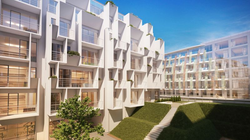 Papildināta - Uzsāk kvartāla Centrus būvniecības 2.kārtu; izmaksas ap 20 miljoniem eiro