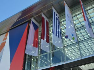 FOTO: Latvijas Expo paviljons uzņem pirmos viesus