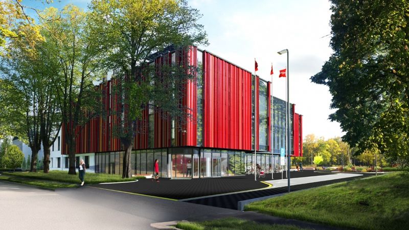RSU jauno farmācijas studiju un zinātnes kompleksu būvēs UPB
