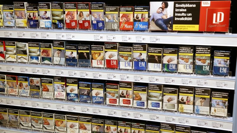 Drīzumā cigaretes veikalu plauktos vairs nebūs redzamas