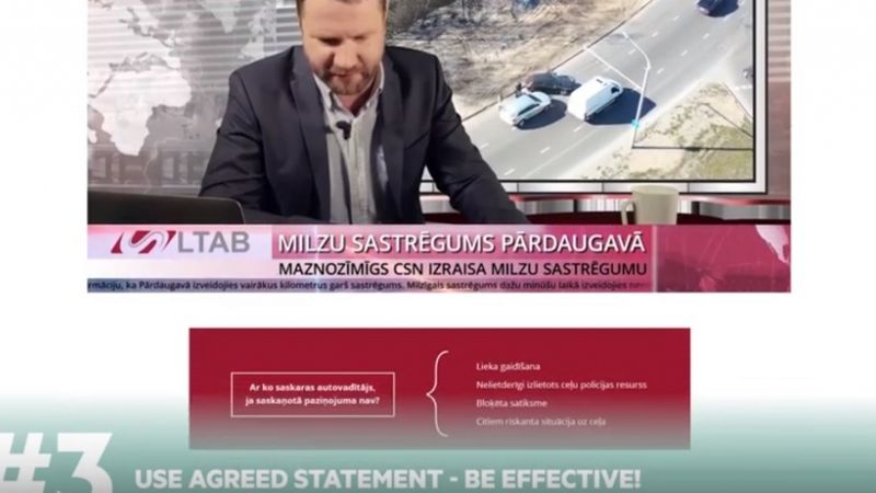 Latvijas satiksmes drošības kampaņa saņēmusi PR balvu