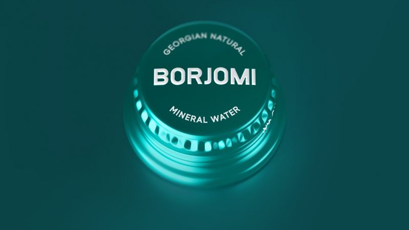 Borjomi maina dizainu