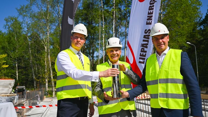 Šķeldas katlumājas būvniecībā Liepājā investē 3 miljonus eiro