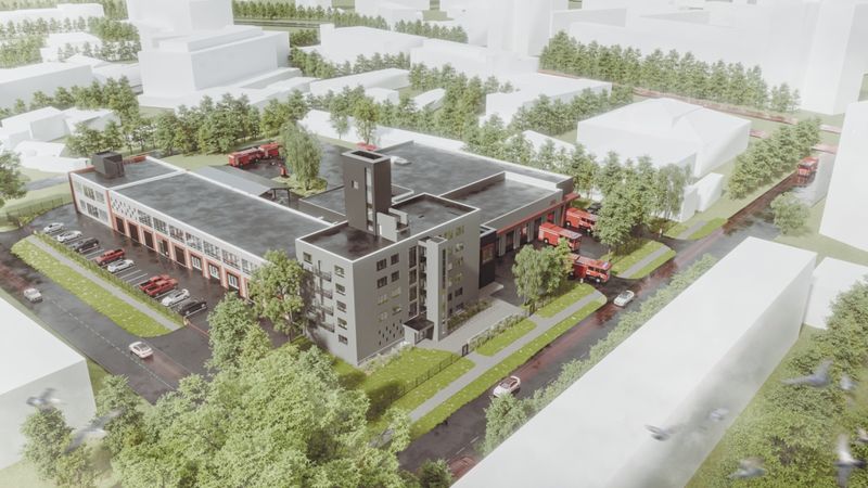 FOTO: SEP projektē jaunu VUGD bāzi Ķengaragā