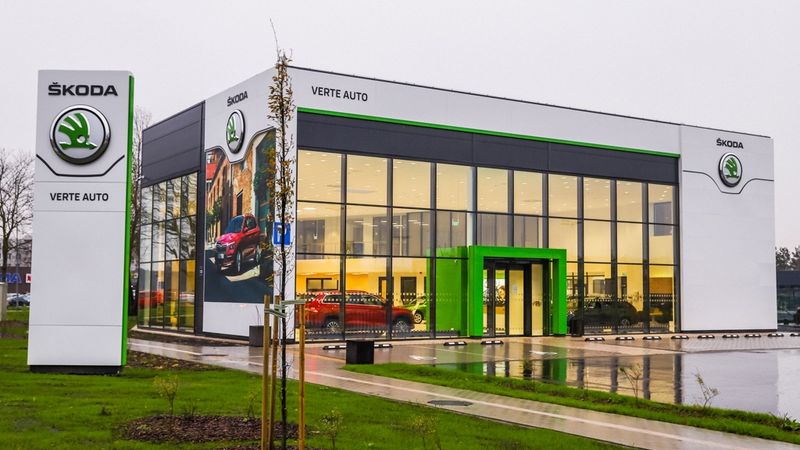 Rīgā darbu uzsāk otrs Škoda dīleris